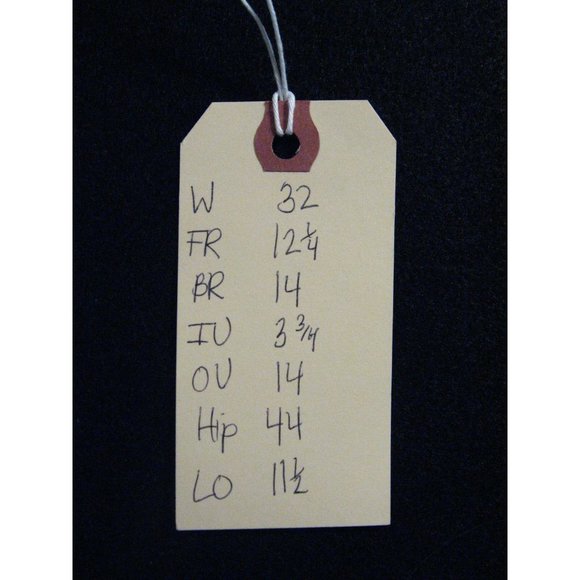 Wrangler Vintage CUTOFF JEANS SHORTS Cut Off W 32 MEASURED Hot Pant High Waisted - Picture 8 of 8